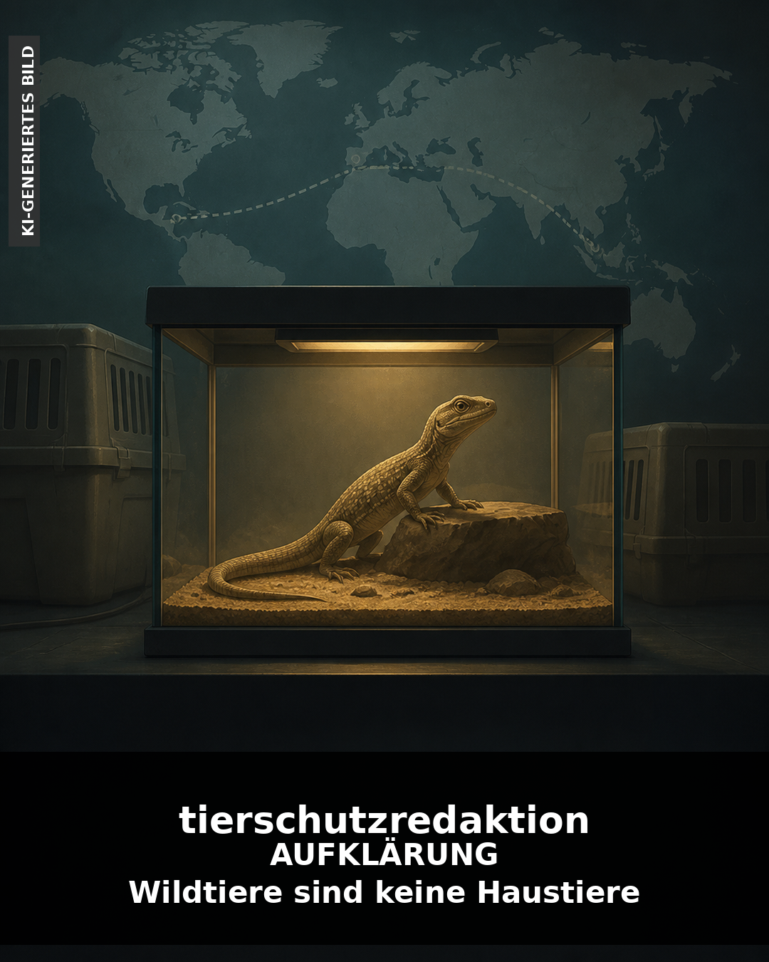 Wildtiere sind keine Haustiere: Was beim Reptilienhandel schiefläuft