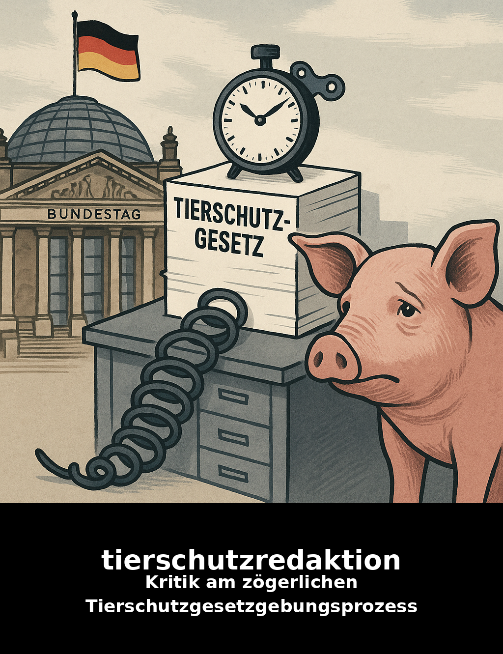 Kritik am zögerlichen Tierschutzgesetzgebungsprozess