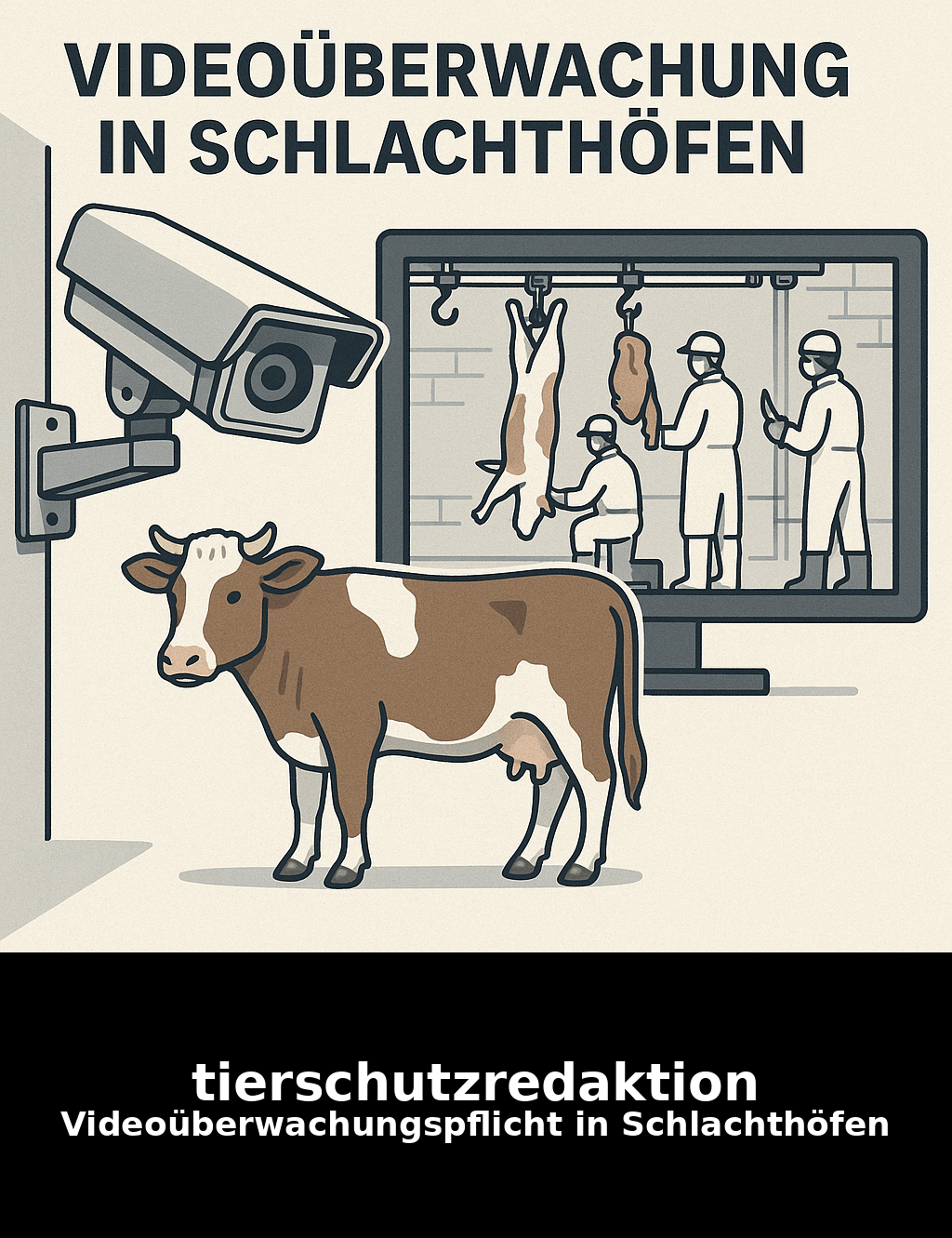 Videoüberwachungspflicht in Schlachthöfen