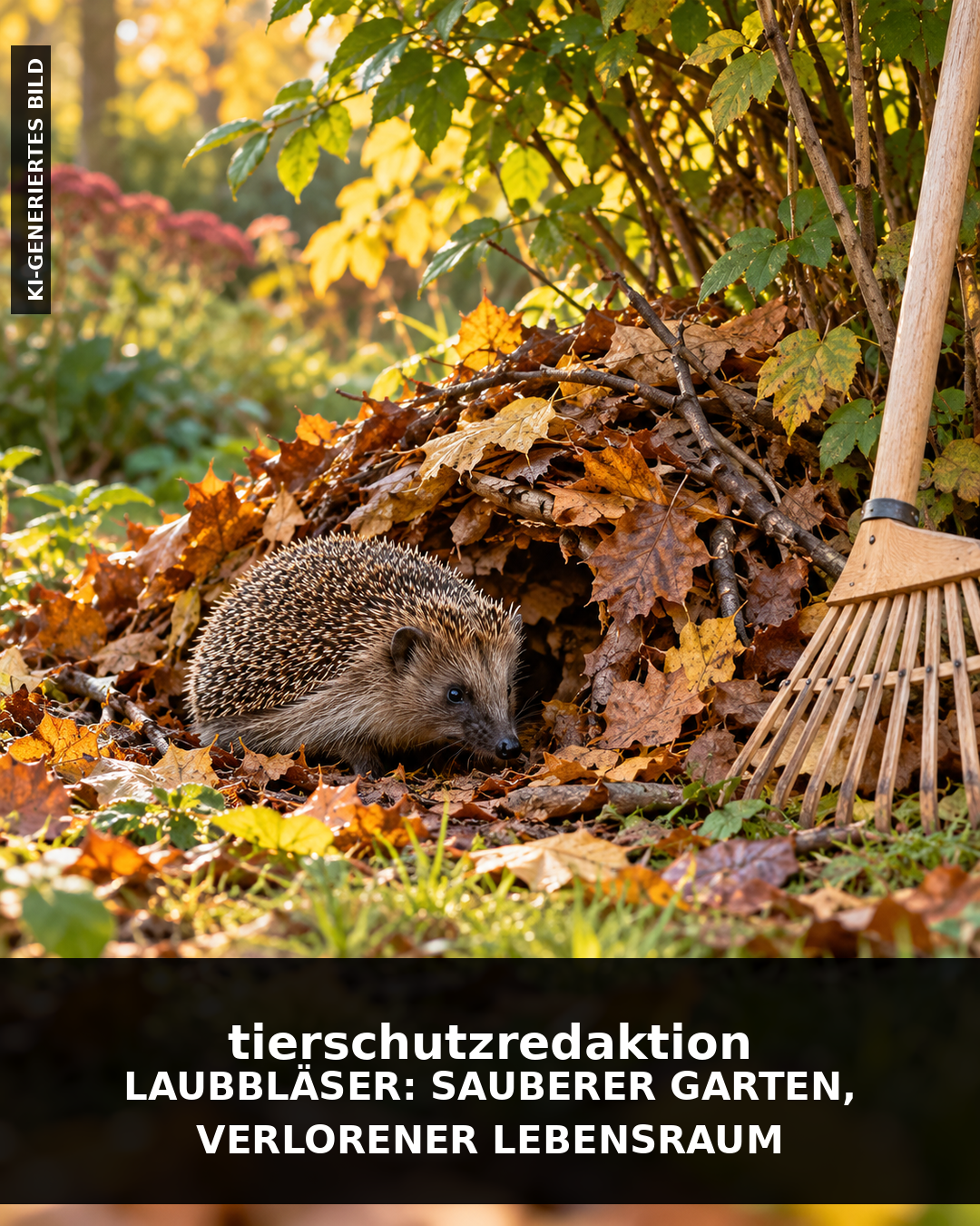 Laubbläser: Sauberer Garten, verlorener Lebensraum