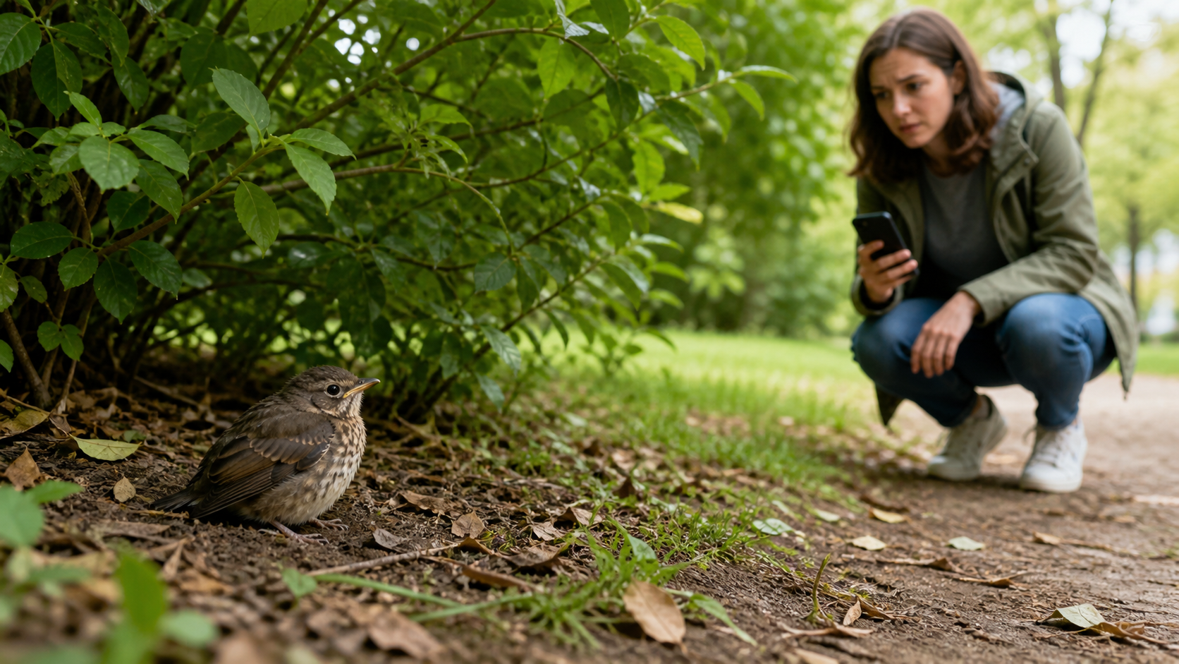 Wildtier gefunden: Helfen, ohne zu schaden